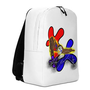 Art Me White Minimalist Backpack