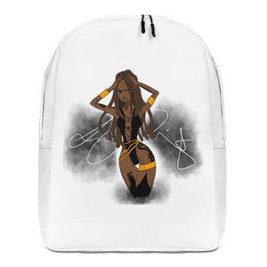 Goddess Energy White Minimalist Backpack