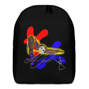 Art Me Black Minimalist Backpack