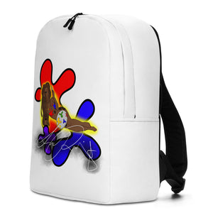 Art Me White Minimalist Backpack