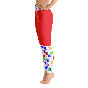 Rubiks Yoga Leggings