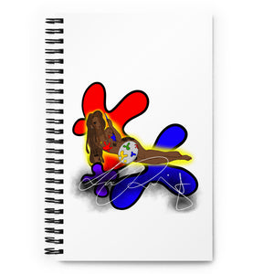 Art Me Spiral notebook